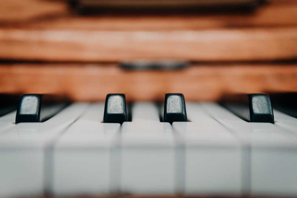 Teclas do Piano